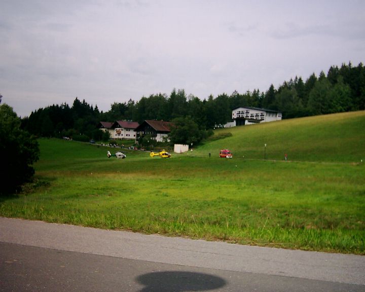 Vermisstensuche in Lambach am 29.08.2004